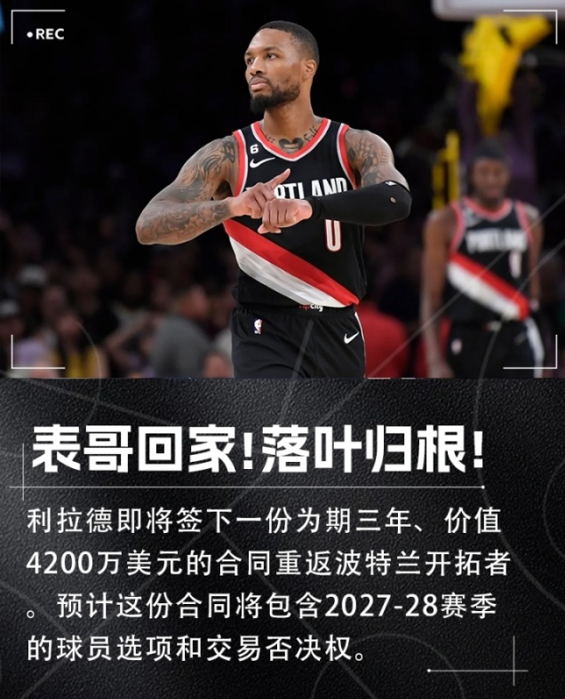 od体育app下载地址-开拓者遭受失利,利拉德独木难支可惜拼尽全力