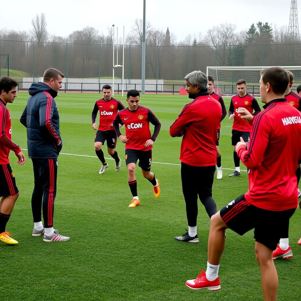 od体育登录入口-曼联教练组强化体能训练，备战关键战