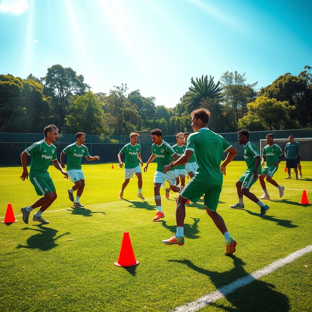 od体育地址-帕尔梅拉斯技战术演练密集，冲刺冠军全力以赴